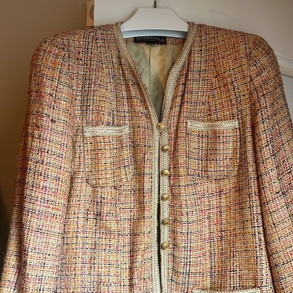 Chanel style blazer multi colours - Picture 2 of 7